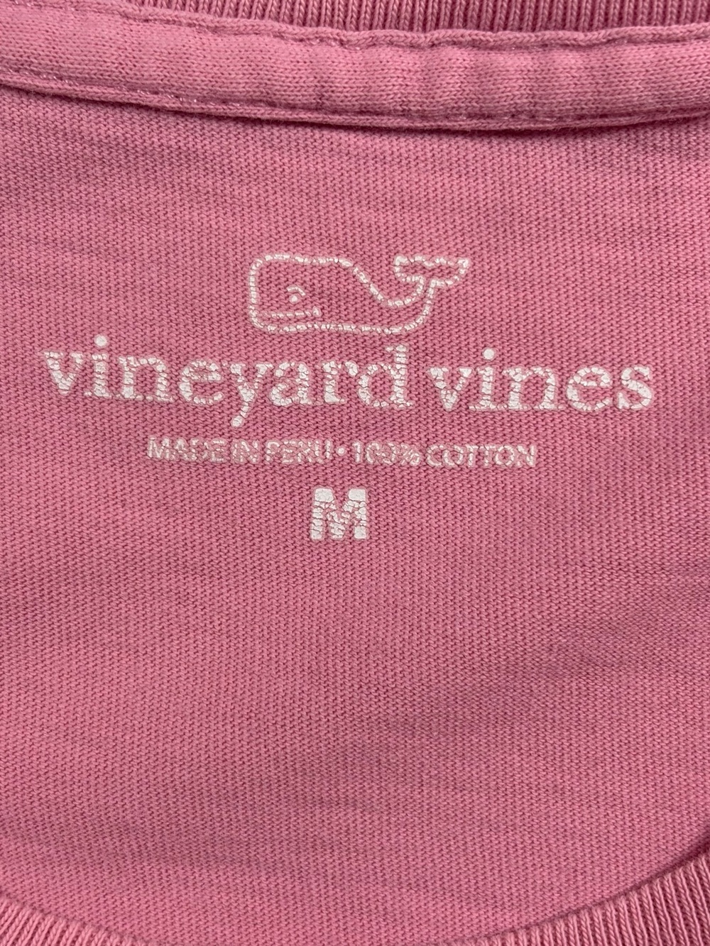 Vineyard Vines 100% Cotton Unisex LongSleeve Pocket Tee Signature Whale Logo (M) - Picture 6 of 8